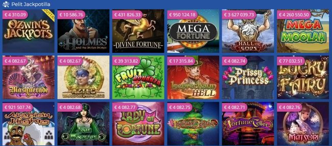 Casino Heroes jättipottipelit